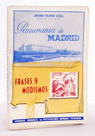 Frases Y Modismos. Panorama De Madrid - Antonio Velasco Zazo - Filosofia & Psicologia