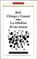 La Rebelión De Las Masas - José Ortega Y Gasset - Philosophie & Psychologie