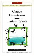 Tristes Tópicos - Claude Lévi-Strauss - Filosofía Y Sicología