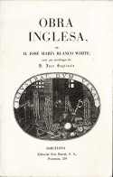 Obra Inglesa - José María Blanco White - Filosofia & Psicologia