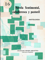 Novela Sentimental, Caballeresca Y Pastoril. Antología. Colección Primera Biblioteca Nº 16 - Filosofía Y Sicología