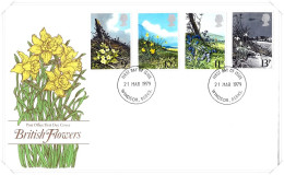 1979 Flowers Unaddressed FDC Tt - 1971-1980 Decimale  Uitgaven