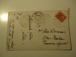 ESTONIA 1925 VÕSU TO VIRU JAKOBI POSTMARKS ON POSTCARD , 1-1 - Estland