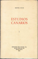 Estudios Canarios. Vol. I - Manuel Alvar - Histoire Et Art