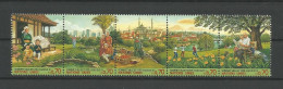 United Nations G. 1996 Istanbul Strip  Y.T. 312/316 ** - Unused Stamps
