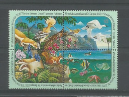 United Nations V. 1991 Fauna 4-block  Y.T. 118/121 ** - Unused Stamps
