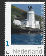 Nederland 2022-20  Vuurtoren  Lighthouse:  St Anthony's Cornwall  Gr. Britain   Postfris/mnh/sans Charniere - Ungebraucht