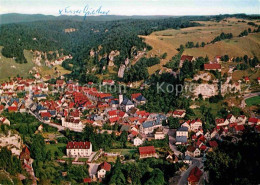 72646413 Pottenstein Oberfranken Fliegeraufnahme Schuettersmuehle - Pottenstein