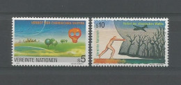 United Nations V. 1991 Chemical Weapons  Y.T. 127/128 ** - Unused Stamps