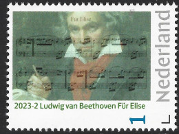 Nederland 2023-2 Ludwig Van Beethoven Für Elise   Postfris/mnh/sans Charniere - Ongebruikt