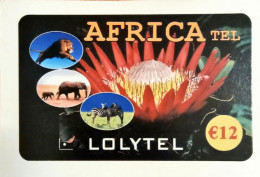 Lolytel Africa Tel Sample Prepaid Phone Card - Collections