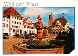 72646055 Weil Der Stadt Brunnen Marktplatz Kirche Weil Der Stadt - Weil Der Stadt