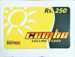 Burraq Sample Prepaid Phone Card - Lots - Collections