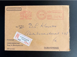 NETHERLANDS 1979 REGISTERED LETTER 'S GRAVENHAGE NASSAUPLEIN 06-07-1979 NEDERLAND AANGETEKEND - Briefe U. Dokumente