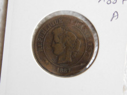 France 5 Centimes 1887 A (143) - 5 Centimes