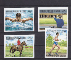 Olympics 1988 - Shooting - CONGO - Set Imperf. MNH - Sommer 1988: Seoul