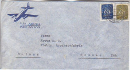 PORTUGAL. 1951/Lisboa, Airmail Envelope/scarce Mixed Franking. - Briefe U. Dokumente