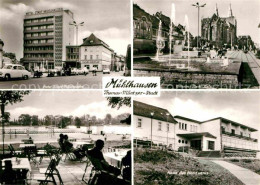 72644706 Muehlhausen Thueringen Wilhelm Pieck-Platz Haus Des Handwerks Hotel Sta - Muehlhausen