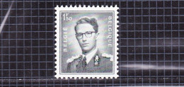 1953 Nr 924P3** Zonder Scharnier,zegel Uit Reeks Koning Boudewijn " Marchand ".Fosforescerend Papier. - 1953-1972 Glasses