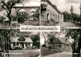 72643887 Grossschweidnitz Viadukt Verwaltungsgebaeude Umgebindehaus Waldhaus Hoe - Grossschweidnitz