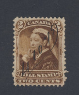 Canada Revenue Bill Stamp Series 3 #FB38-2c Brown Used Guide Value = $35.00 - Revenues