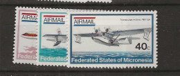 1984 MNH Micronesia Mi 21-23 Postfris** - Micronésie