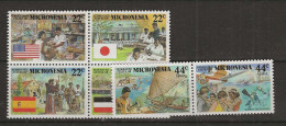 1988 MNH Micronesia Mi 83-88 Postfris** - Micronésie