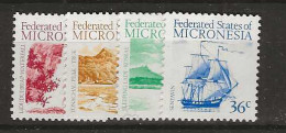 1988 MNH Micronesia Mi 88-92 Postfris** - Micronésie