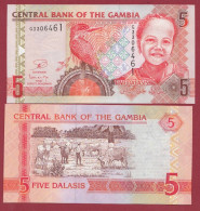 Gambie --5  Dalasis--- 2013 ---UNC---(123) - Gambia