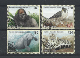 United Nations G. 1993  Fauna  Y.T. 243/246 (0) - Gebraucht