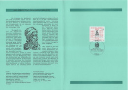 Germany Deutschland 2000 Johannes Gutenberg, German Inventor Introduced Letterpress Printing, Canceled In Bonn - 1991-2000