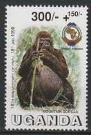 Uganda 1998  Mountain Gorilla  MNH - Gorilla's