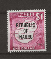 1968 MNH Nauru Mi 82 Postfris** - Nauru