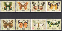 1968 Dubai, SG N. 277/84 - Farfalle - MNH** - Altri - Asia