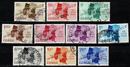 Rep. Congo 1960 - OBP/COB 372/81 Obl./Gebr./Used - Usati