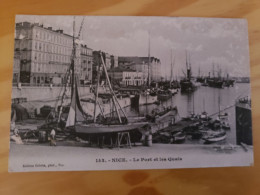 Nice - Le Port Et Les Quais - Transport Maritime - Port