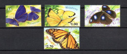 Niuafo'ou Islands 2000 Set Butterfly/Schmetterlinge Stamps (Michel 367/70) MNH - Tonga (1970-...)