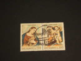 SAN MARINO - 1976 QUADRI 2 VALORI - TIMBRATI/USED - Used Stamps