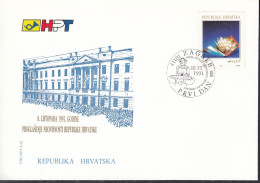 KROATIEN  183, FDC, Unabhängigkeit, 1991 - Croatia
