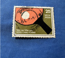 India 1975 Michel 619 Tischtennisweltmeisterschaft - Used Stamps