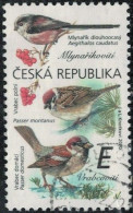 République Tchèque 2020 Oblitéré Used Oiseaux Aegithalidae Et Passeridae Y&T CZ 955 SU - Used Stamps