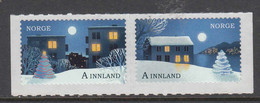 2017 Norway Christmas Noel Navidad  Complete Set Of 2 MNH @ BELOW FACE VALUE - Unused Stamps