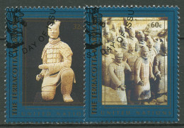 UNO New York 1997 UNESCO Terrakottakrieger 748/49 Gestempelt - Used Stamps