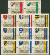 Liechtenstein 1995 Automatenmarken Gemeindewappen ATM 1/11 (1,10) Gestempelt - Used Stamps