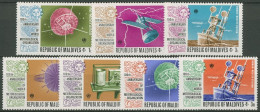 Malediven 1973 100 Jahre Weltorganisation Für Meteorologie 479/85 Postfrisch - Maldivas (1965-...)