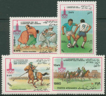 Afghanistan 1980 Olympia Sommerspiele Moskau 1236/39 Postfrisch - Afghanistan