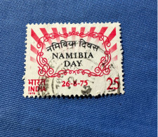 India 1975 Michel 643 Namibia Tag - Usati