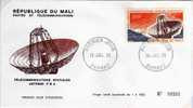 Mali A 095 Fdc Antenne P.B 2 , Télécoms - Other & Unclassified