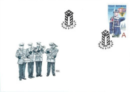 FDC 1015 Czech Republic Castle Guard 2018 - Briefmarken