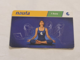 CUBA-(nauta-001)-YOGA WOMEN-(70)-(1hora)-(107172971193)-used Card+1card Prepiad Free - Kuba